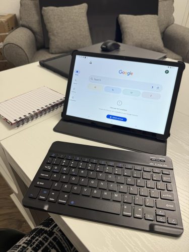 DOOGEE U11 Android 16 Tablet with Keyboard,11 inch Android Tablet with Gemini AI 16GB+128GB/TF 2TB Octa-Core Gaming Tablets,90Hz Display,8580mAh,13MP+5MP,Widevine L1,BT5.0+5G WiFi,Face ID,Metal Body photo review