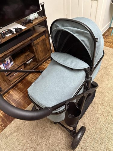 Mompush Baby Stroller, Convertible 2-in-1, Infant Car Seat Compatible, Includes Adapter - Sturdy Full-Size Infant Stroller for Family Adventures photo review