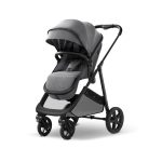 Mompush Wiz 2 in 1 Baby Stroller with Bassinet Mode, Convertible Infant Stroller for Newborn and Toddler with Reversible Seat and Large UPF 50+ Canopy