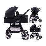 2-in-1 Baby Stroller - Folding Infant Newborn Pram Stroller with Reversible Seat - Toddler Strollers for 0-36 Months Old Babies