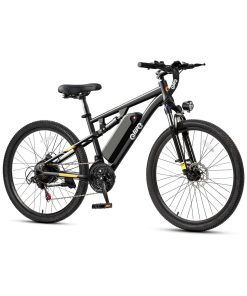 Qlife Racer27.5 Ultra Electric Bike for Adults, 21-Speed 28MPH Adult Electric Bicycles Peak 1200W, Up to 55 Miles, 48V 10.4Ah Removable Battery, Dual Suspension, 27.5" Tire Mountain Ebike