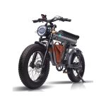 SMARTRAVEL Ebike with 1200W Brushless Motor,Removable 48V 20Ah Battery,UP to 32MPH,Electric Mountain Bike with 20" Fat Tire with Front/Rear Turn Signals for Men Women,Travel Bag