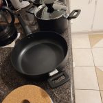 10 -Piece Hard Anodized Non-stick Stackable Cookware Pots and Pans Set, Space Saving, made without PFOA, Black photo review