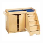 Jonti-Craft 5137JC Changing Table with Stairs, Right