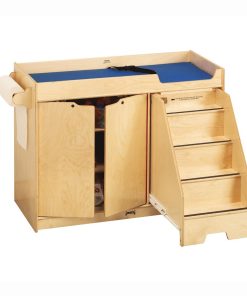 Jonti-Craft 5137JC Changing Table with Stairs, Right