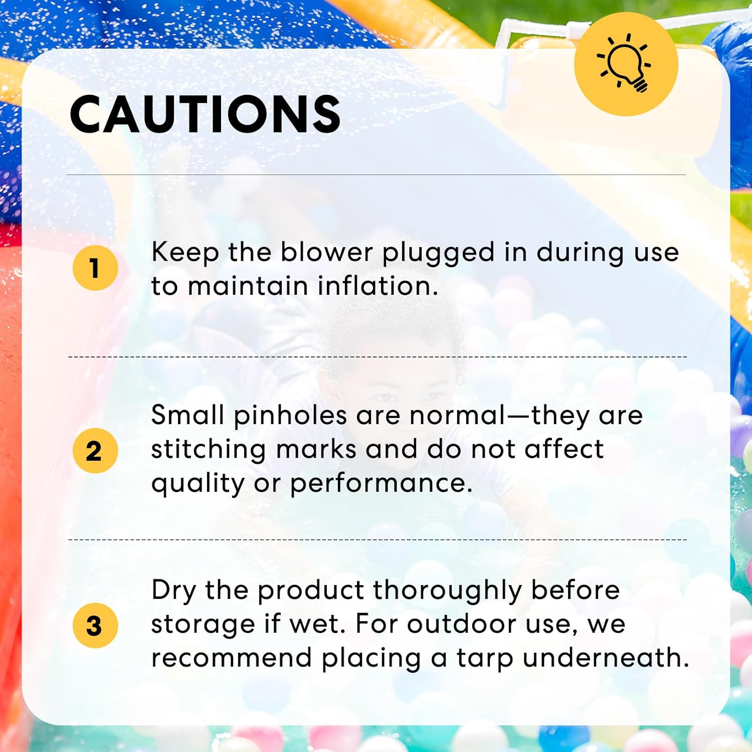 Inflatable Water Double Slides Park, Bounce House with Splash Pool, Large Blow Up Water Slide for Kids with Climbing Wall, Durable Design Backyard Play Park, Quick Setup (Dry/Wet Use) - Image 7