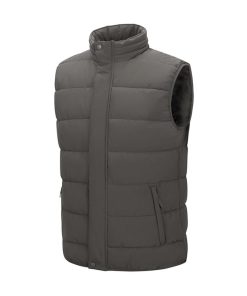 33,000ft Men's Puffer Vest Outerwear Winter Warm Padded Outdoor Casual Thick Insulated Quilted Sleeveless Jacket