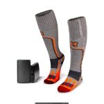 Fieldsheer Merino Wool Heated Socks for Men with Bluetooth Control, Adjustable Heat Settings, Arch Support & Cushioning