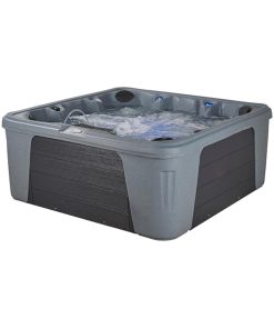 Palm Beach Outdoor Hot Tub, Fits 7 Adults, 30-Jets, Built in Ice Bucket, Free Cover & Filter, Great for After Workouts & Relaxation with Family/Friends